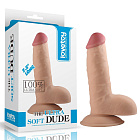 Dildo The Ultra Soft Dude Flesh, 18 cm (телесный) Dildo The Ultra Soft Dude Flesh, 18 cm (телесный)