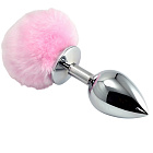 Korek analny LoveToy Large Silver Plug, 17 cm (różowy) Korek analny LoveToy Large Silver Plug, 17 cm (różowy)