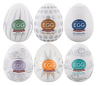 Набор мастурбаторов Tenga Egg Hard Boild Pack, 6 шт (белый) Набор мастурбаторов Tenga Egg Hard Boild Pack, 6 шт (белый)