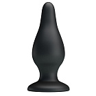 Korek analny Pretty Love Sturdy Silicone Anal Plug, 15,4 cm (czarny) Korek analny Pretty Love Sturdy Silicone Anal Plug, 15,4 cm (czarny)