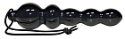 Analne dildo My Black Jacks Globular, 18 cm (czarny) Analne dildo My Black Jacks Globular, 18 cm (czarny)