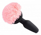 Korek analny Tailz Pink Bunny Tail, 19 cm (czarny) Korek analny Tailz Pink Bunny Tail, 19 cm (czarny)