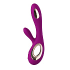 Вибратор-кролик Lelo Soraya Wave, 21,8 см (малиновый) Вибратор-кролик Lelo Soraya Wave, 21,8 см (малиновый)