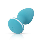 Korek analny Cala Azul Blanca Vibrating Anal Plug, 8,3cm (turkus) Korek analny Cala Azul Blanca Vibrating Anal Plug, 8,3cm (turkus)