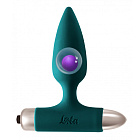 Korek analny z wibracją Lola Spice It Up, 11 cm (zielony) Korek analny z wibracją Lola Spice It Up, 11 cm (zielony)
