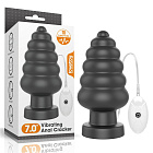 Korek analny King Sized Vibrating Anal Cracker 7, 18 cm (czarny) Korek analny King Sized Vibrating Anal Cracker 7, 18 cm (czarny)