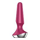 Korek analny Satisfyer Plug-ilicious 2, 14 cm (malinowy) Korek analny Satisfyer Plug-ilicious 2, 14 cm (malinowy)