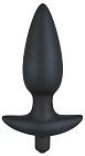 Korek analny z wibracją Orion Black Velvet, 17 cm (czarny) Korek analny z wibracją Orion Black Velvet, 17 cm (czarny)