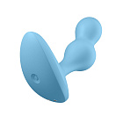 Wibrujący korek analny Satisfyer Deep Diver, 11,2 cm (niebieski) Wibrujący korek analny Satisfyer Deep Diver, 11,2 cm (niebieski)