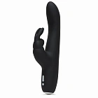 Вибратор-кролик Fifty Shades of Grey Greedy Girl Slimline, 21,6 см (черный) Вибратор-кролик Fifty Shades of Grey Greedy Girl Slimline, 21,6 см (черный)