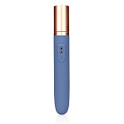 Wibrator Loveline Travel Compartment and Pump, 18,5 cm (niebieski) Wibrator Loveline Travel Compartment and Pump, 18,5 cm (niebieski)