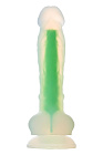 Dildo Radiant Glow In The Dark Soft,  17,5 cm (zielony) Dildo Radiant Glow In The Dark Soft,  17,5 cm (zielony)