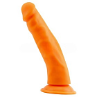 Dildo Delux Pure Nature Steven.R, 22,5 cm (pomarańczowy) Dildo Delux Pure Nature Steven.R, 22,5 cm (pomarańczowy)