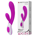 Вибратор-кролик Pretty Love Colby Vibrator, 21.5 см (фиолетовый) Вибратор-кролик Pretty Love Colby Vibrator, 21.5 см (фиолетовый)
