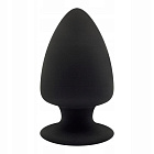 Korek analny SilexD Model 1 size L, 9,5 cm (czarny) Korek analny SilexD Model 1 size L, 9,5 cm (czarny)