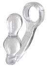 Korek analny z pierścieniem erekcyjnym Toy Joy Power Plug & Penisring, 11,5 cm (przezroczysty) Korek analny z pierścieniem erekcyjnym Toy Joy Power Plug & Penisring, 11,5 cm (przezroczysty)