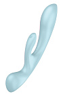 Wibrator króliczek Satisfyer Triple Oh, 24 cm (niebieski) Wibrator króliczek Satisfyer Triple Oh, 24 cm (niebieski)