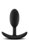 Analny korek Anal Adventures Platinum, 10,1 cm (czarny) Analny korek Anal Adventures Platinum, 10,1 cm (czarny)