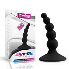 Korek analny LLoveToy Lure Me Beaded Butt Plug 4 ", 10 cm (czarny) Korek analny LLoveToy Lure Me Beaded Butt Plug 4 ", 10 cm (czarny)