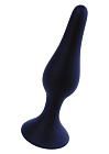 Korek analny Boss Silicone Plug Black Extra Large, 15 cm (czarny) Korek analny Boss Silicone Plug Black Extra Large, 15 cm (czarny)