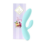 Вибратор-кролик FeelzToys Lea, 20,2 см (голубой) Вибратор-кролик FeelzToys Lea, 20,2 см (голубой)
